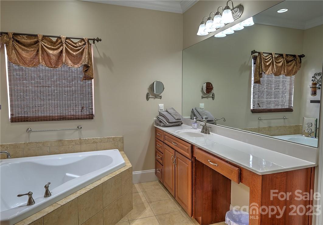 9543 Island Point Road Sherrills Ford, NC 28673 - Photo 14 of 31 a bathroom with a tub sink and mirror
