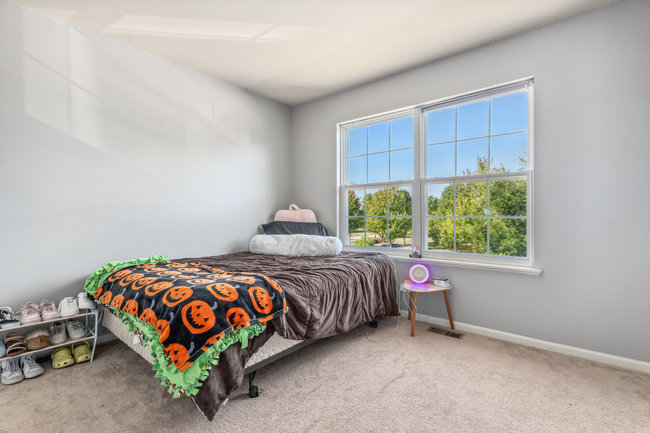 2602 Lundquist Drive Aurora, IL 60503 - Photo 15 of 30 a bedroom with a bed and a window