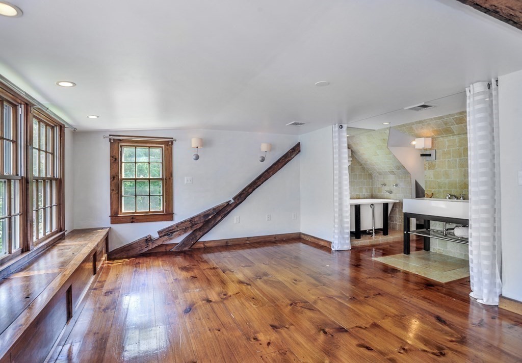 208 Prospect Street Hingham, MA 02043 - Photo 14 of 34 a view of entryway and hall with wooden floor