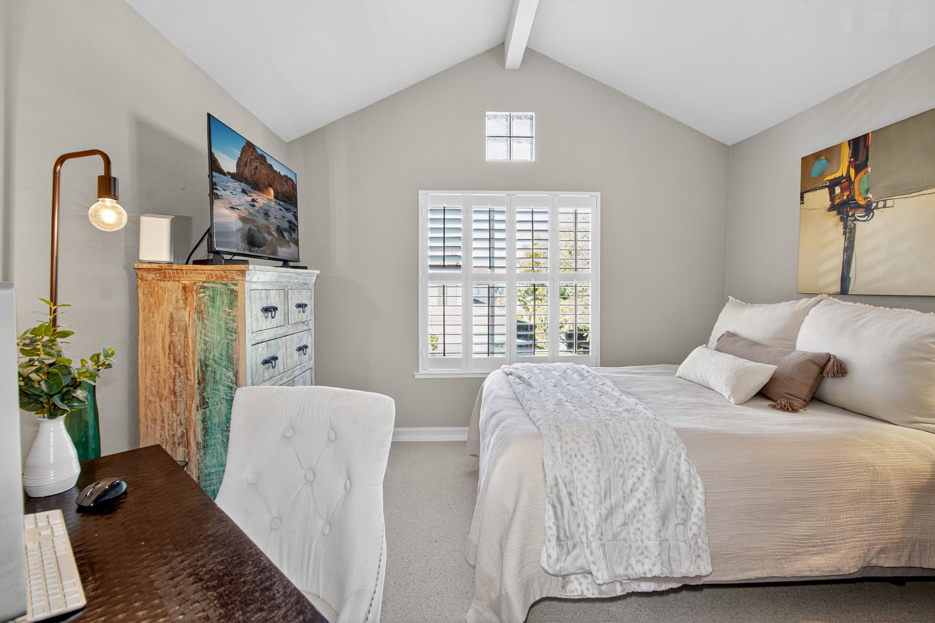 6206 Lakeview Circle San Ramon, CA 94582 - Photo 35 of 57 a bedroom with a bed furniture and a window