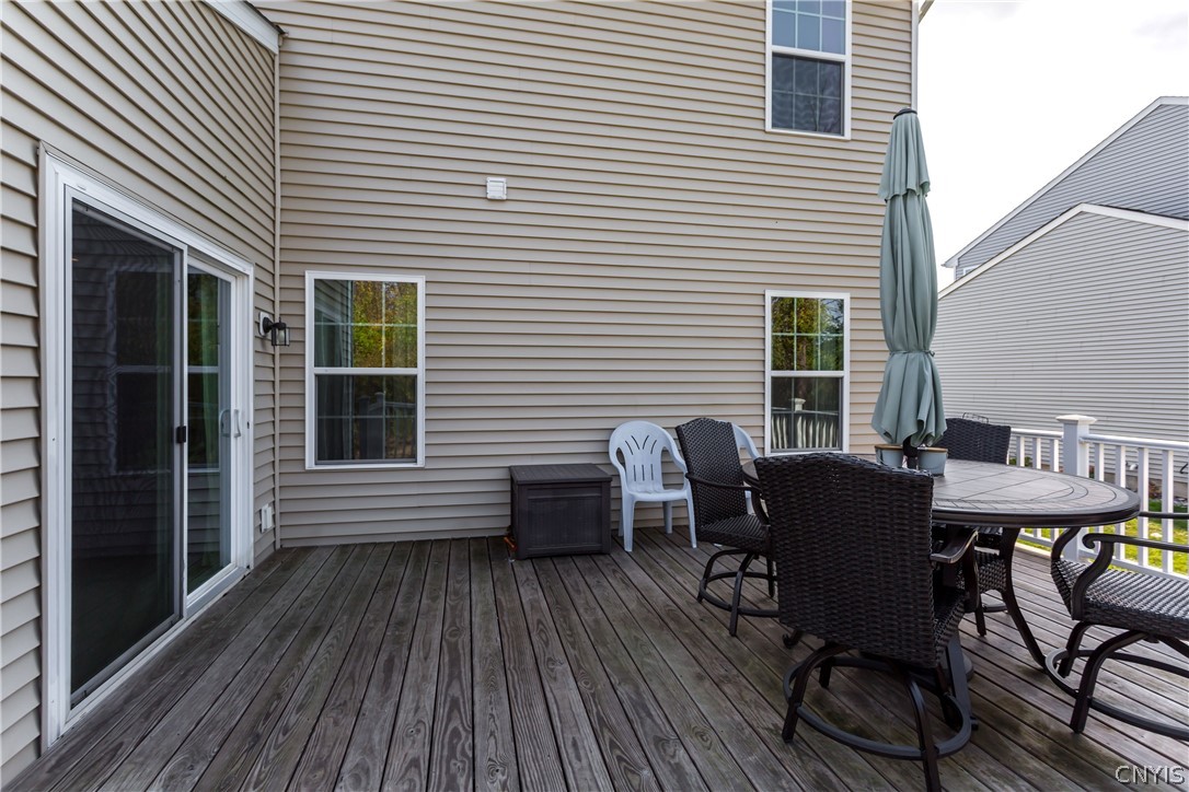 9 Naylor Circle Van Buren, NY 13027 - Photo 15 of 41 Deck: Plenty of room to relax, barbecue or enterta