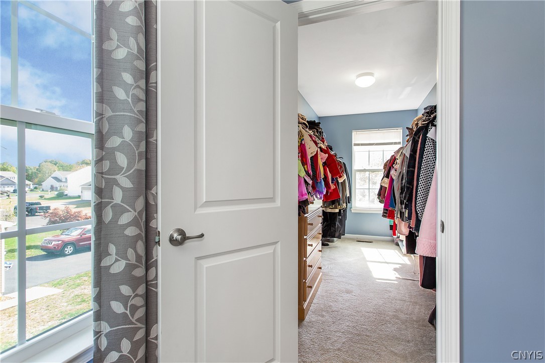 9 Naylor Circle Van Buren, NY 13027 - Photo 30 of 41 Owners Suite: Walk-in closet.