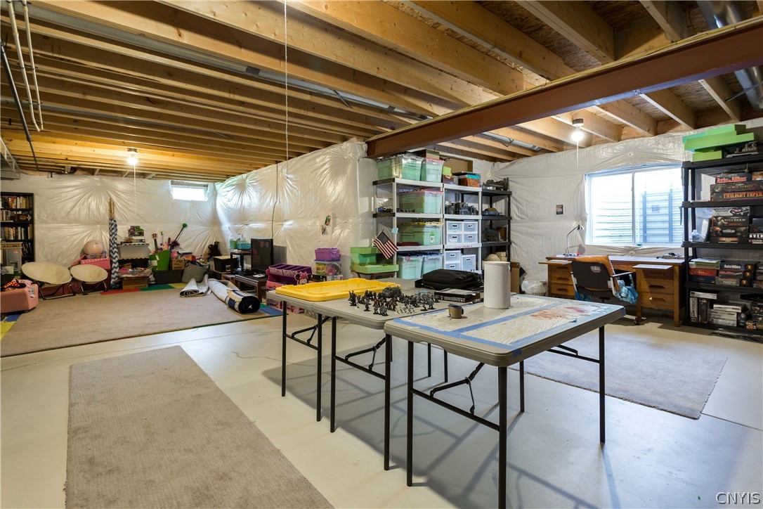 9 Naylor Circle Van Buren, NY 13027 - Photo 33 of 41 Basement level: Dry with full height ceilings and