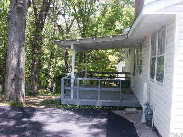 Nice back porch with plenty of trees for shade. Other