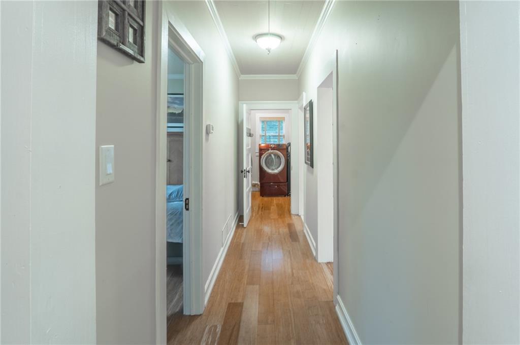 1815 Pickens Street Ball Ground, GA 30107 - Photo 10 of 38 a view of hallway with wooden floor