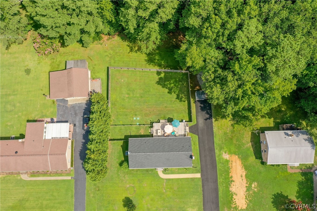 11231 Celtic Road Chesterfield, VA 23838 - Photo 26 of 26 an aerial view of a house with a yard basket ball court and outdoor seating