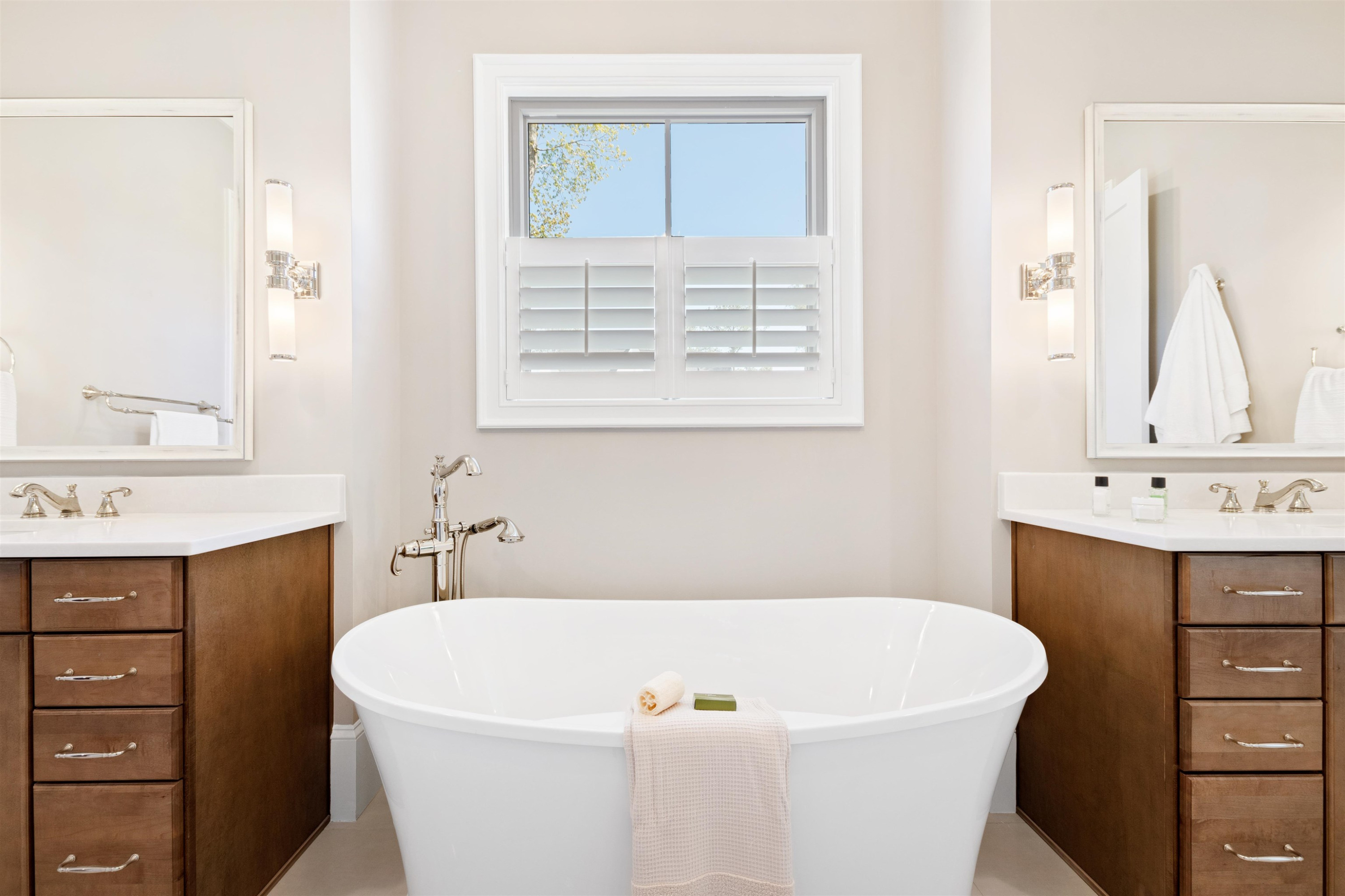 10340 Grafton Road Raleigh, NC 27615 - Photo 36 of 70 a white bath tub sitting in a bathroom