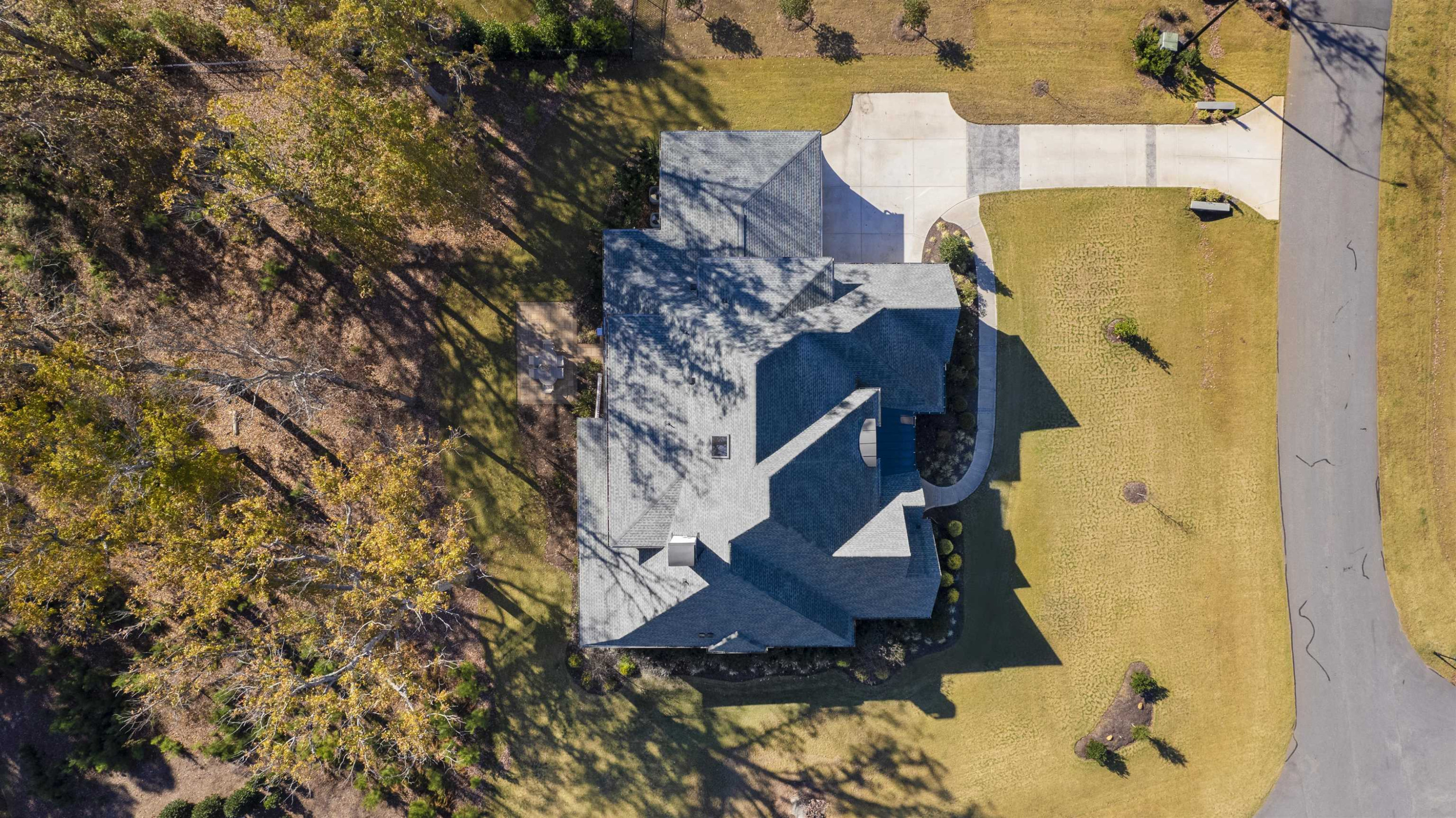 10340 Grafton Road Raleigh, NC 27615 - Photo 68 of 70 an aerial view of residential houses with outdoor space