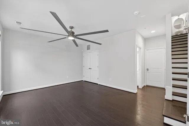wooden floor in an empty room