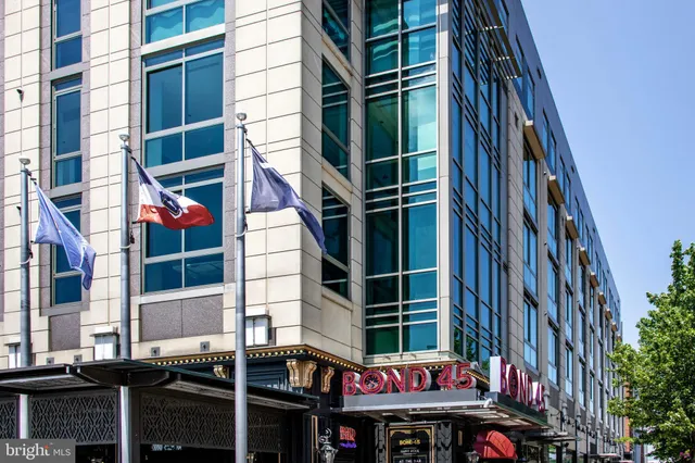 a front view of a building