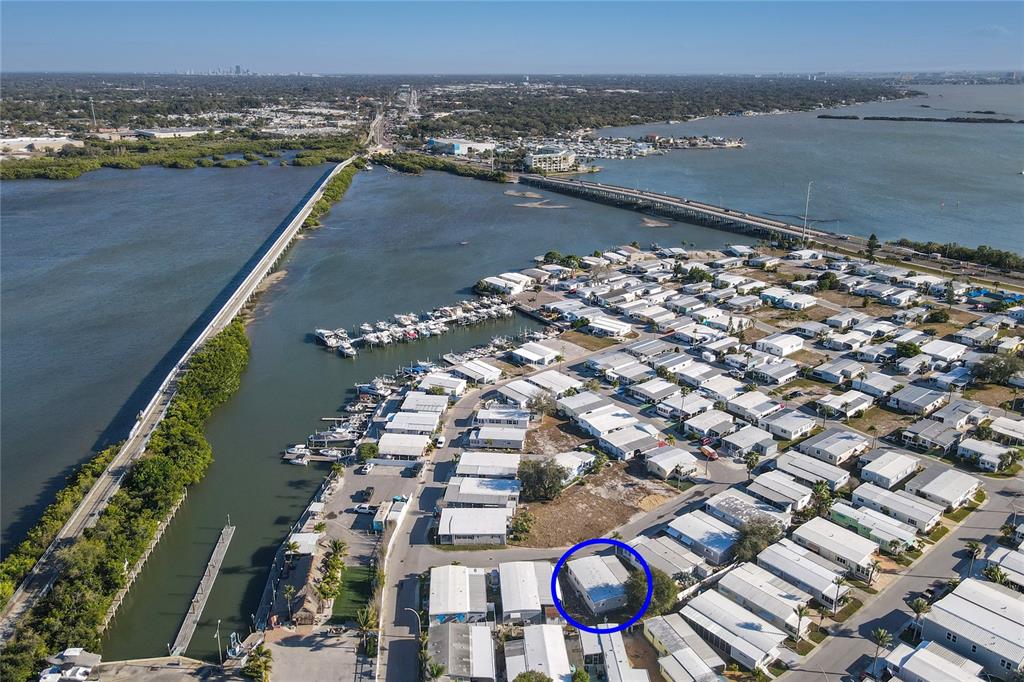 4902 91st Lane North St. Petersburg, FL 33708 - Photo 5 of 41 an aerial view of a city