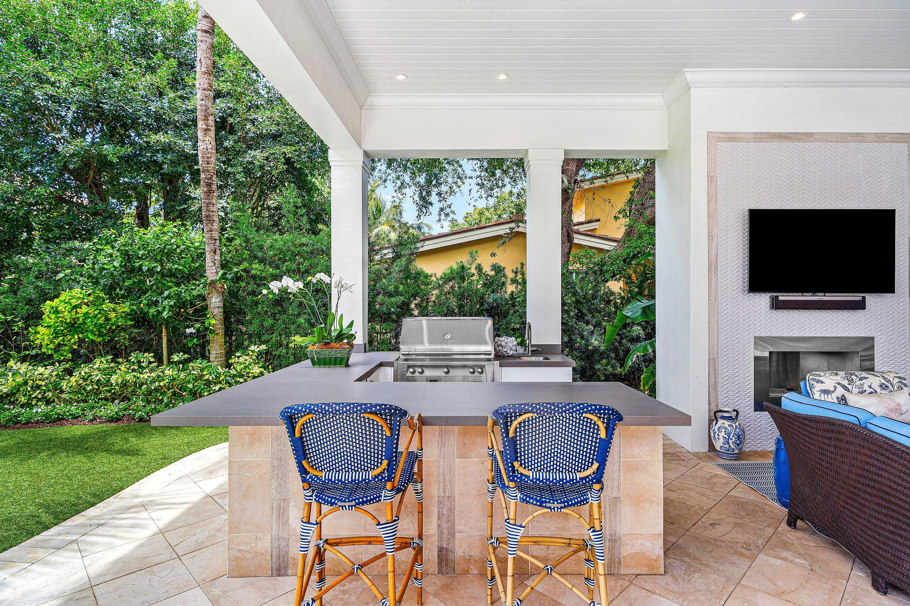 2249 East Maya Palm Drive Boca Raton, FL 33432 - Photo 43 of 50 OUTDOOR KITCHEN