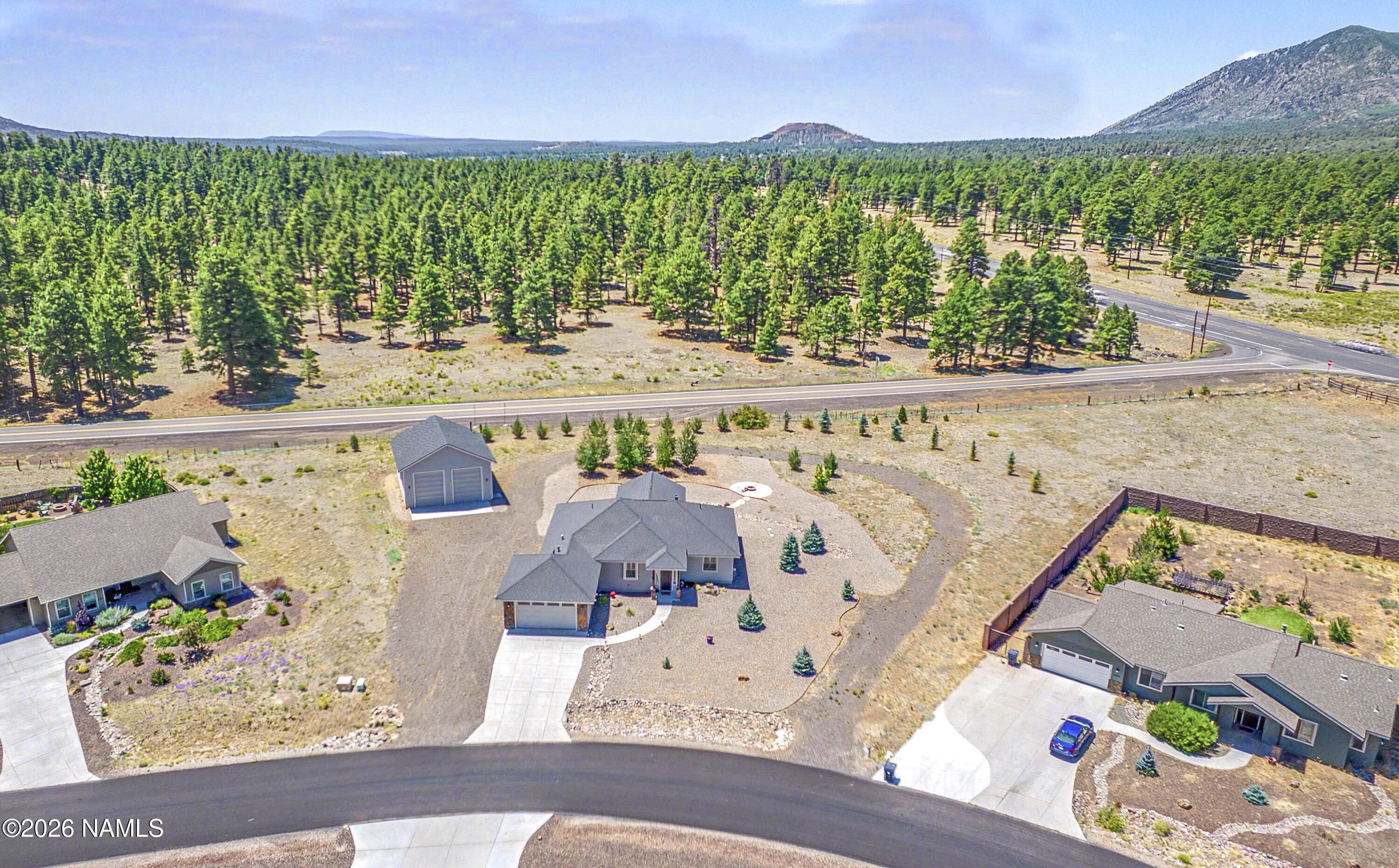 10290 Lundin Road Flagstaff, AZ 86004 - Photo 57 of 58 Ariel View