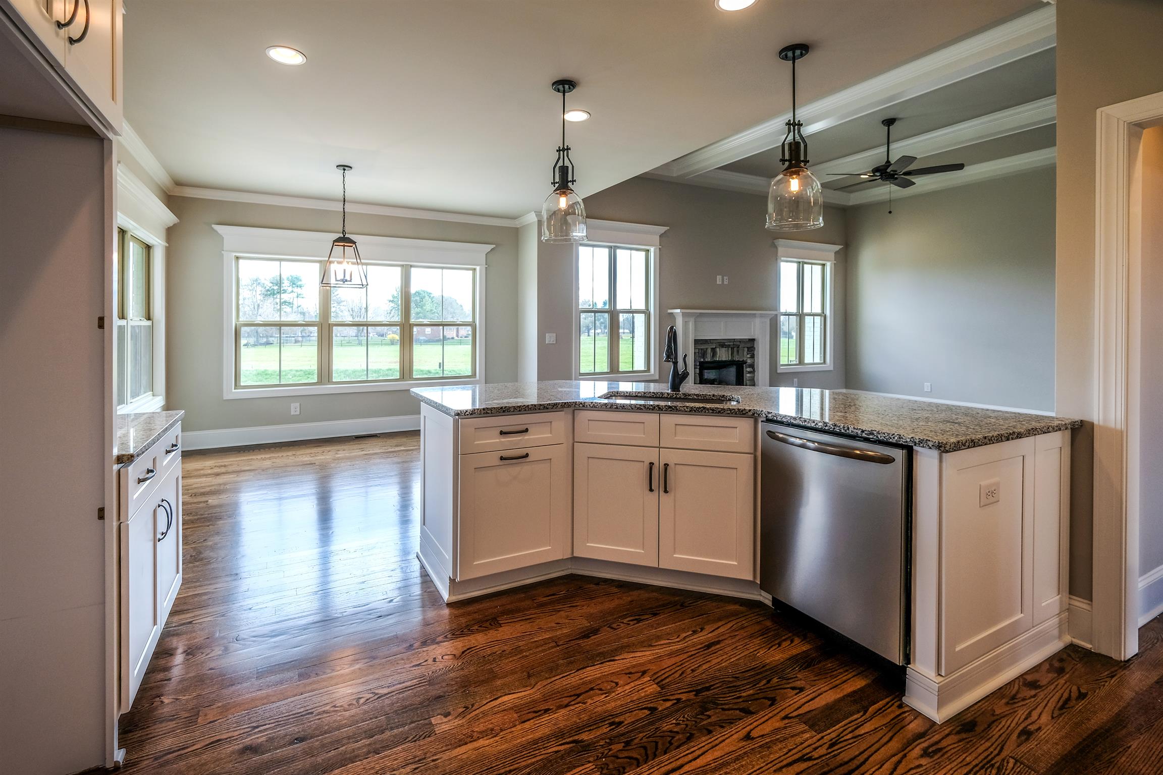 2029 Autumn Ridge Way Spring Hill, TN 37174 - Photo 6 of 30 Open kitchen with eat-in area and lots of natural light.