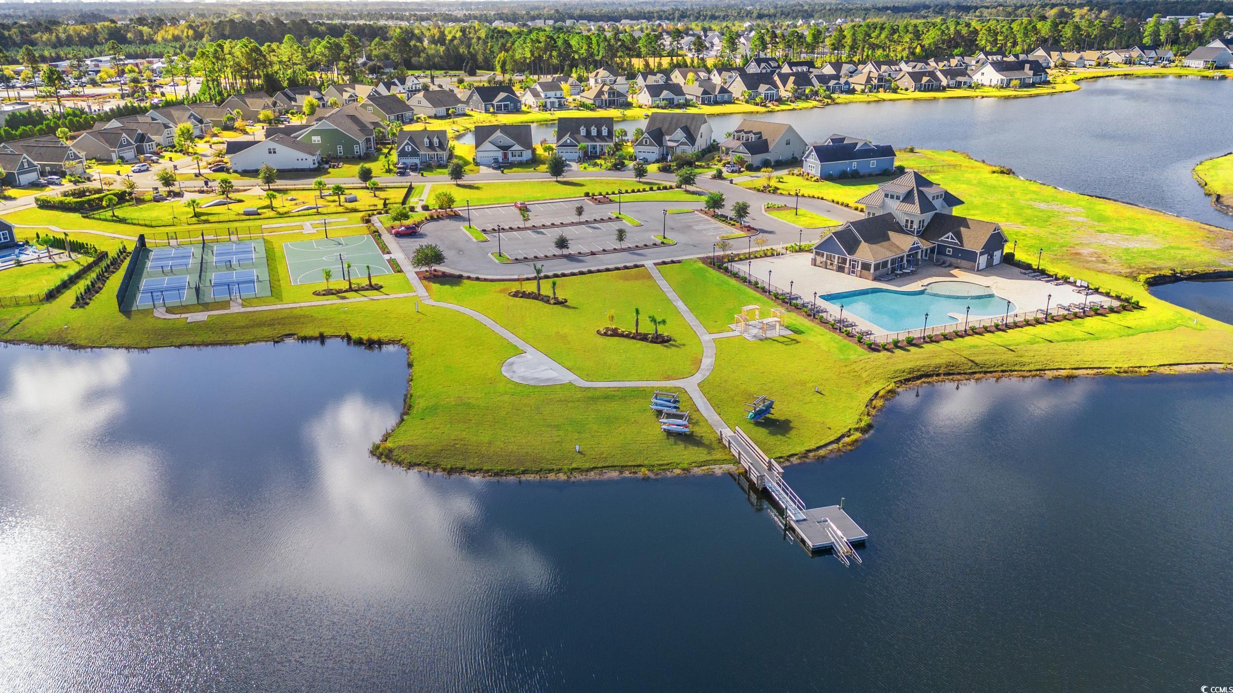 641 Indigo Bay Circle Myrtle Beach, SC 29579 - Photo 36 of 39 Aerial view featuring a water view
