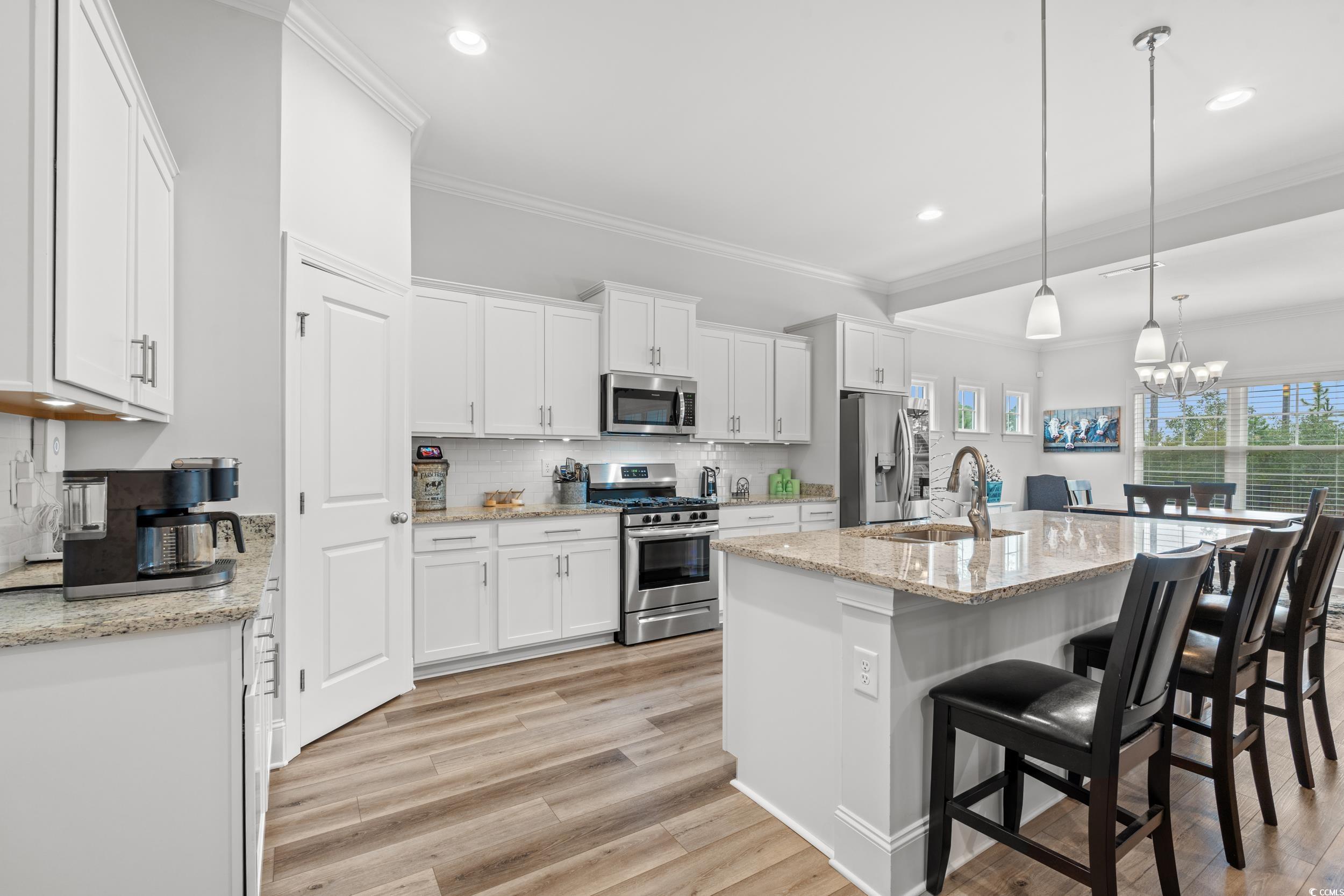 641 Indigo Bay Circle Myrtle Beach, SC 29579 - Photo 10 of 39 Kitchen with sink, stainless steel appliances, whi