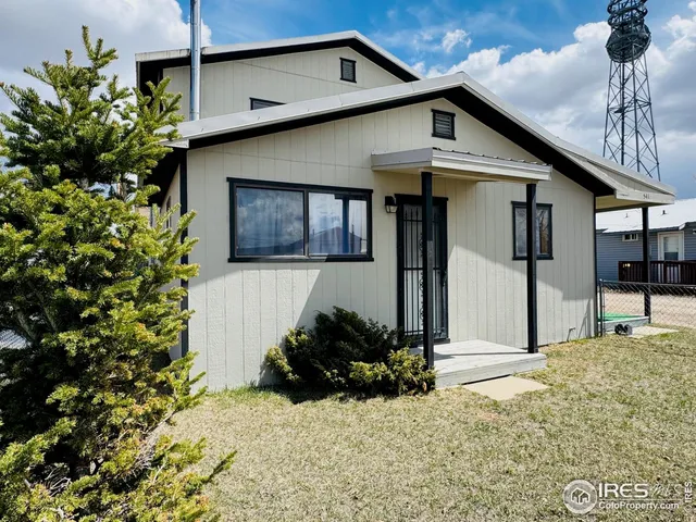 a house with a outdoor space