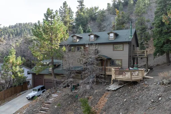 a view of road with trees