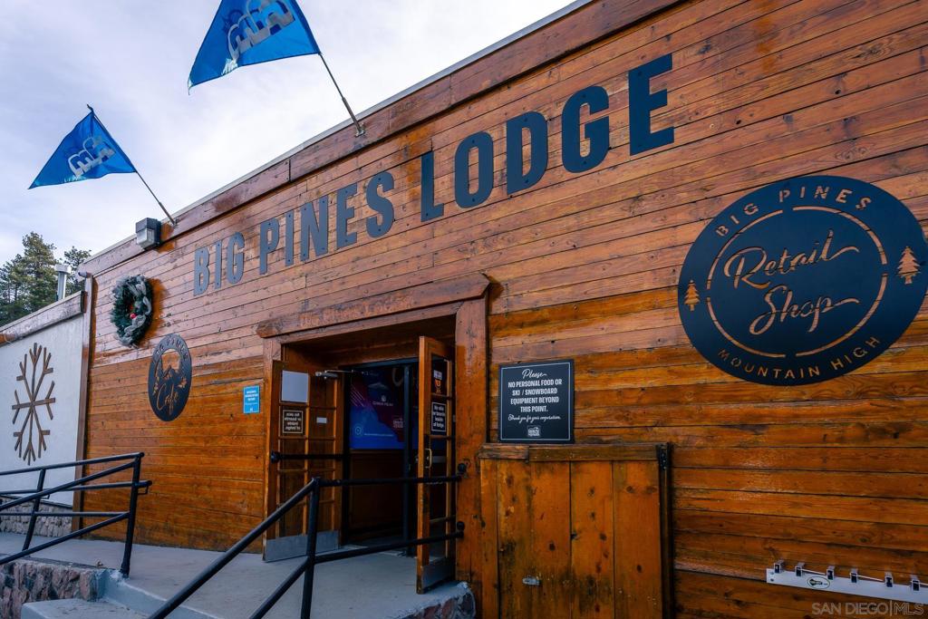 0 Timberline Drive Wrightwood, CA 92397 - Photo 27 of 52 a front view of a building with entryway