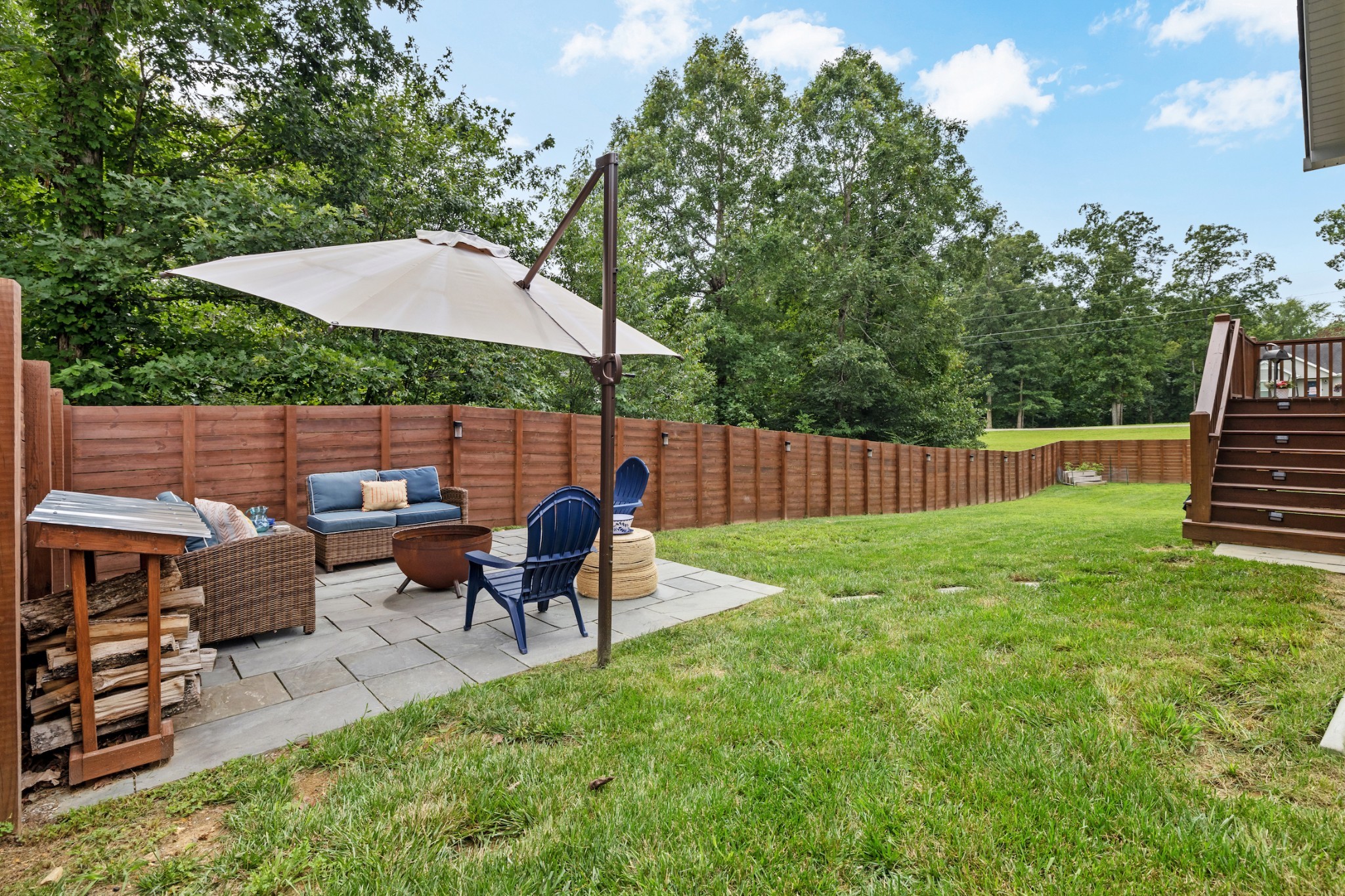 711 Ruby Way White Bluff, TN 37187 - Photo 19 of 24 a view of backyard with seating space