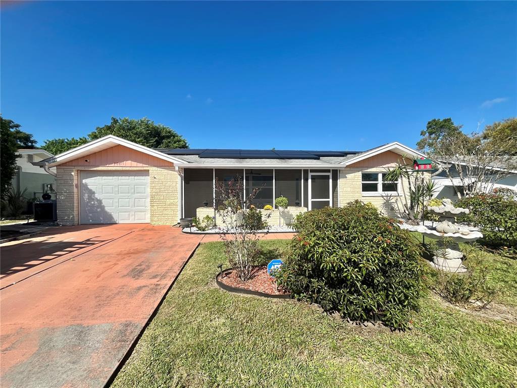 10915 Bridleton Road Port Richey, FL 34668 - Photo 1 of 1 a front view of a house with yard and green space