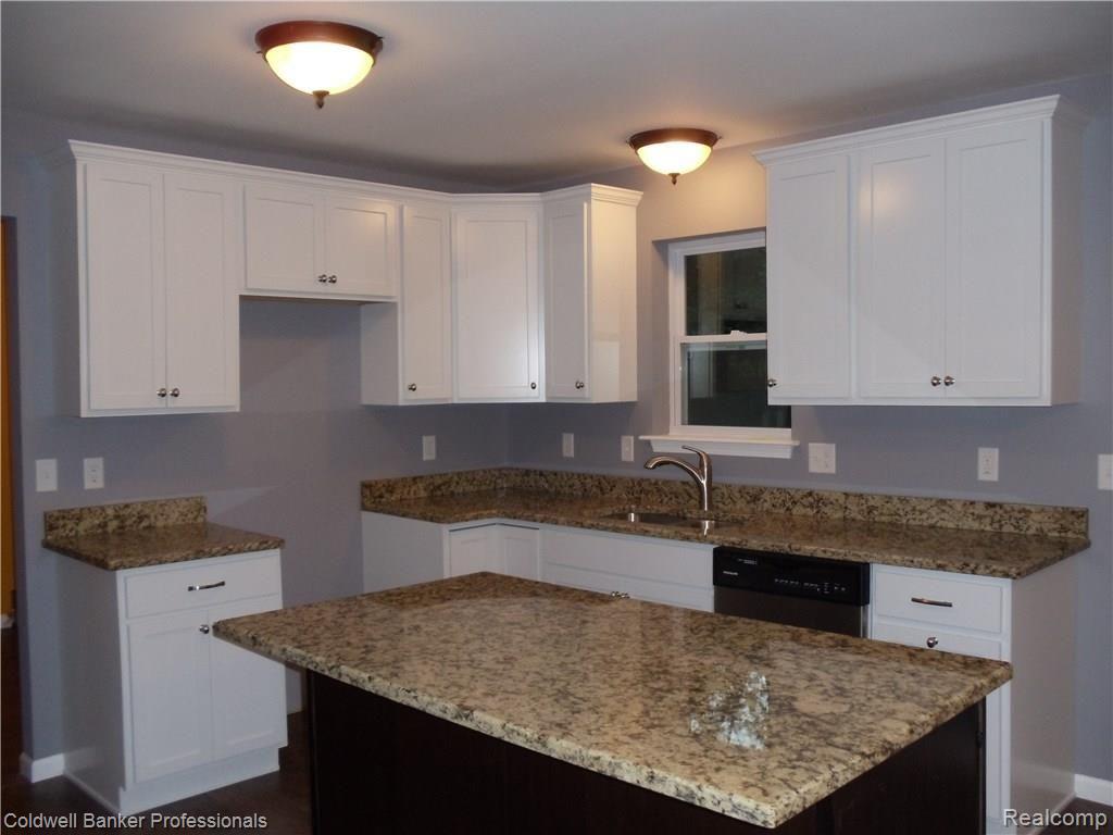 4711 Duck Lake Road North Highland, MI 48356 - Photo 9 of 29 2nd angle of this lovely kitchen. Great work space, with granite counter tops.