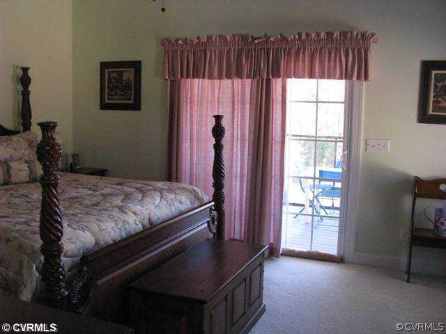 4815 Cottage Road Blackstone, VA 23824 - Photo 8 of 12 Bedroom - Master bedroom, open onto screened porch