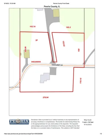 $226,000 | 1701 East Oakhurst Lane, Chillicothe, IL 61523