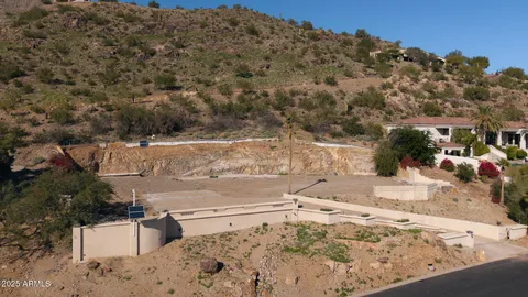 a view of a terrace with a snow