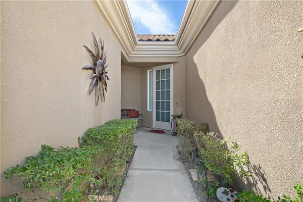 a house with a outdoor space