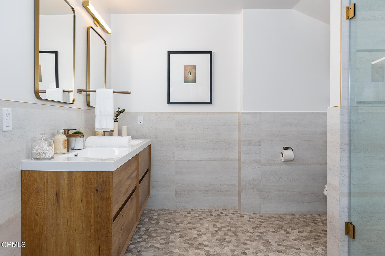 3142 Lincoln Avenue Altadena, CA 91001 - Photo 17 of 48 a bathroom with a sink and a mirror
