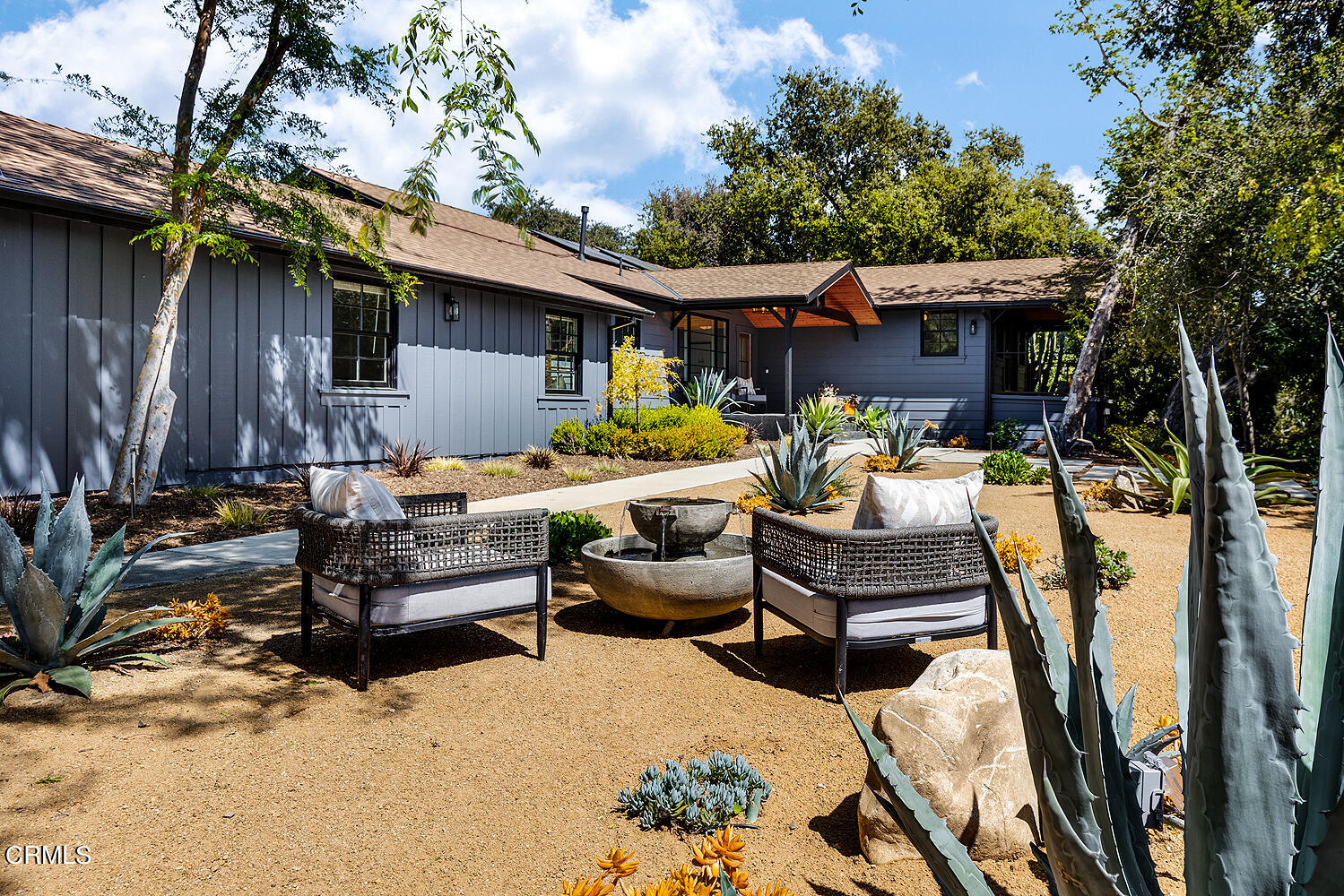 3142 Lincoln Avenue Altadena, CA 91001 - Photo 2 of 48 a view of backyard with outdoor seating and trees