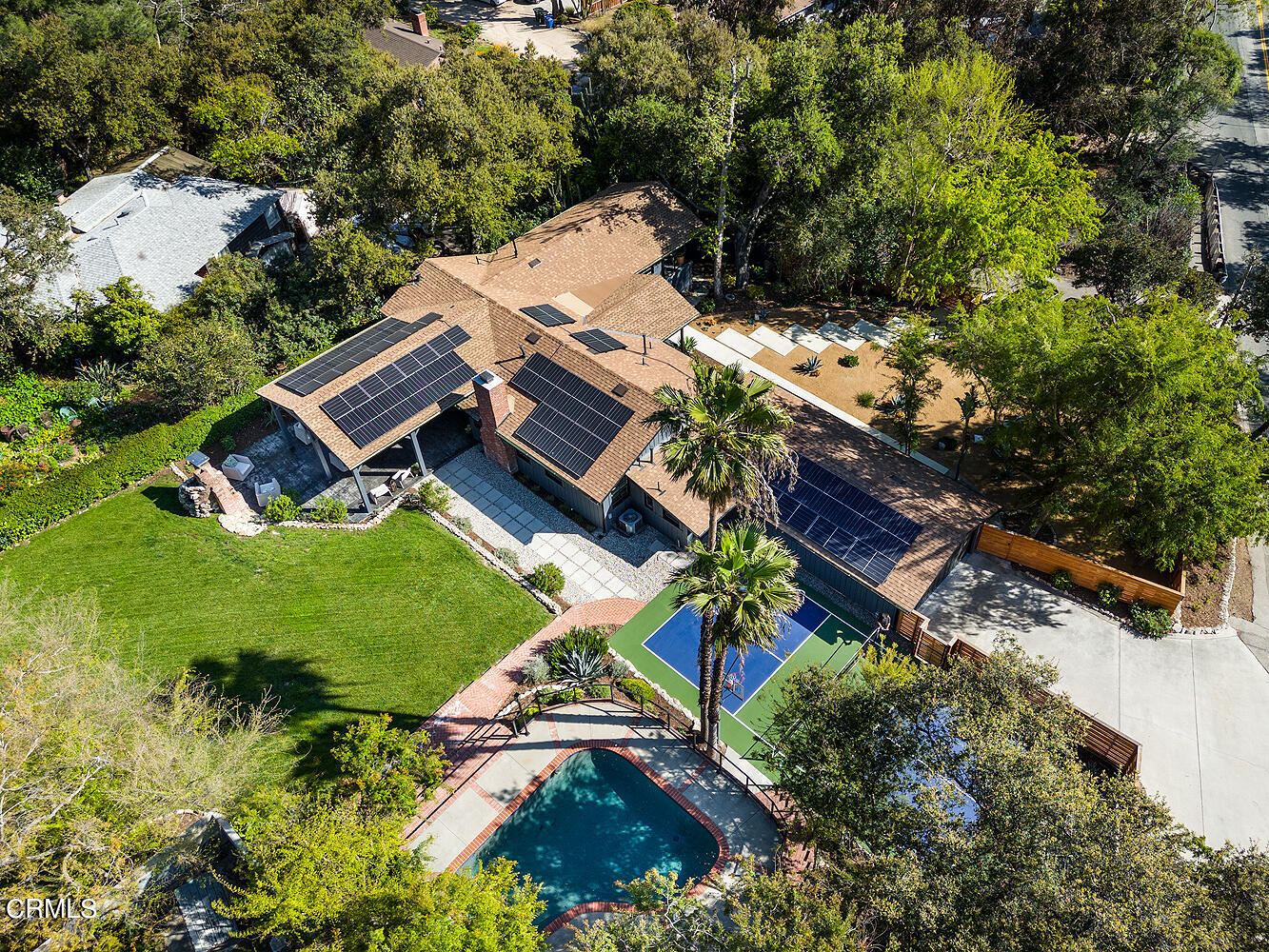 3142 Lincoln Avenue Altadena, CA 91001 - Photo 42 of 48 an aerial view of residential house with outdoor space