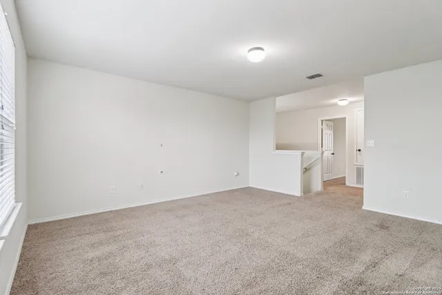 a view of empty room