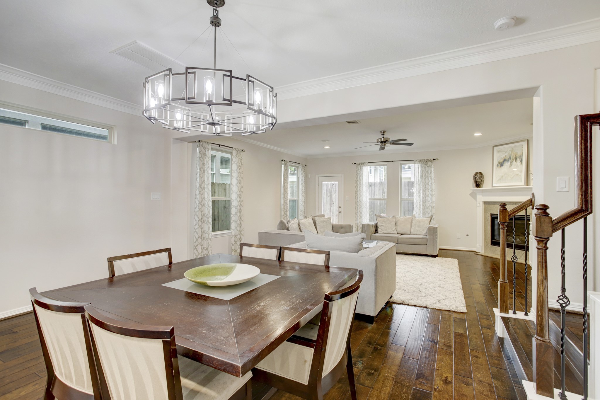 4230 Drake Street Houston, TX 77005 - Photo 36 of 38 Dining Room - While the floor plan is open, each room has a designated space. There is plenty of wall space for displaying your favorite artwork.