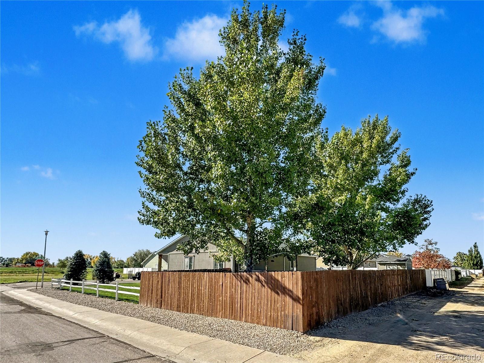 804 Nicole Road Sterling, CO 80751 - Photo 13 of 24 a street view with wooden fence