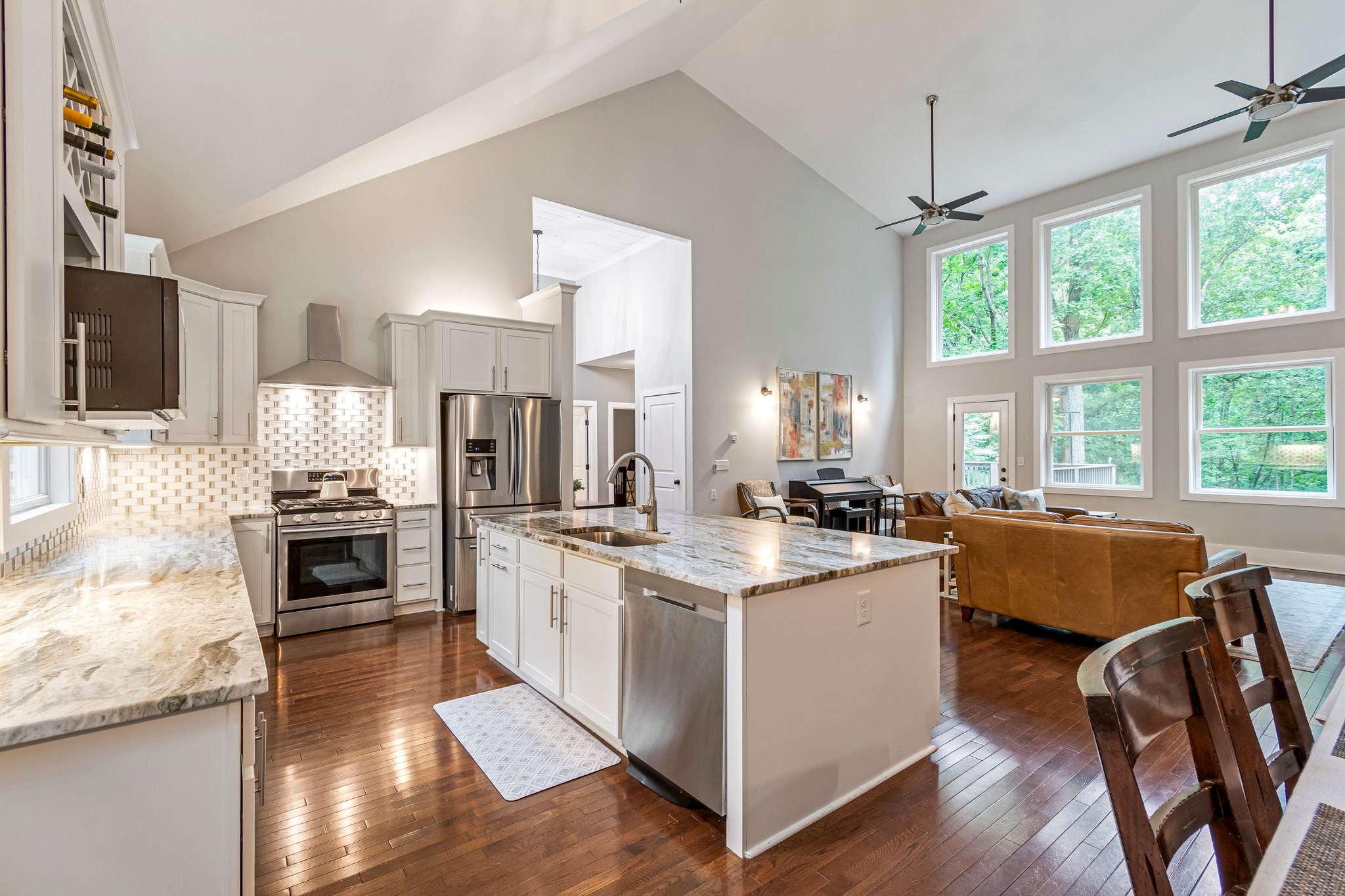 4545 Sears Road Pegram, TN 37143 - Photo 18 of 68 a kitchen with a stove and a refrigerator