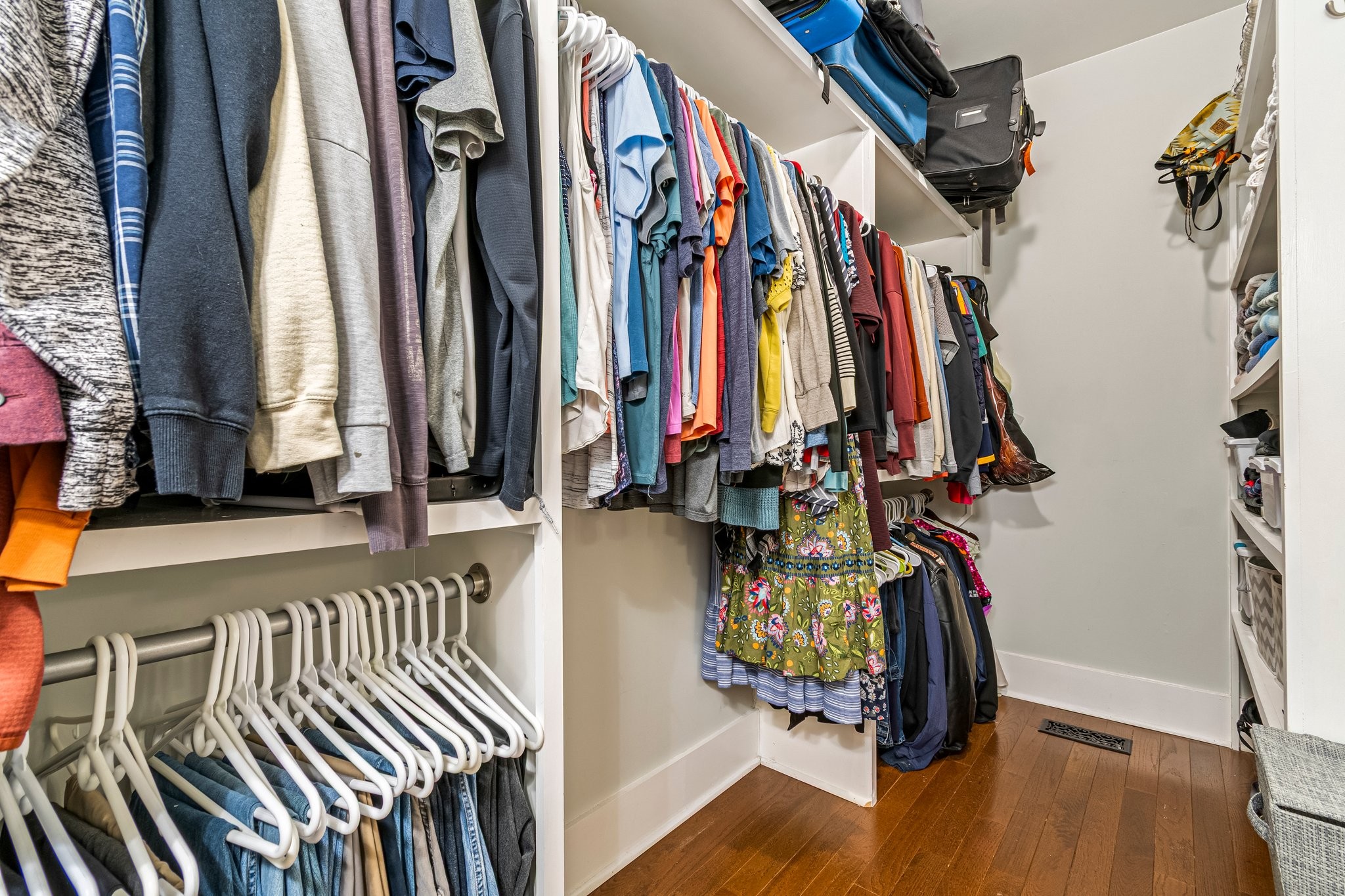 4545 Sears Road Pegram, TN 37143 - Photo 34 of 68 a view of walk in closet with clothes and shoes