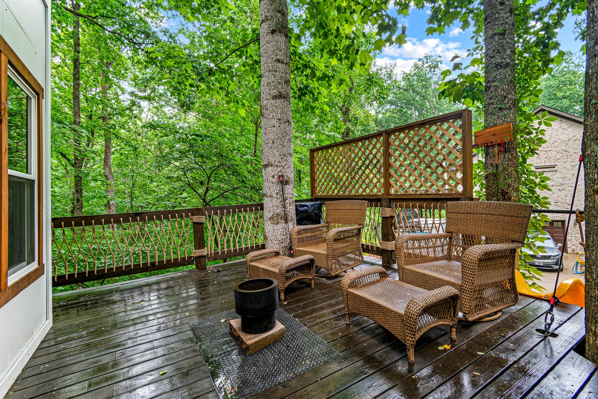 4545 Sears Road Pegram, TN 37143 - Photo 59 of 68 a view of a patio with wooden floor