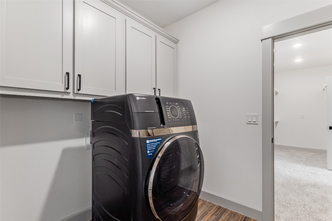 825 County Road 3152 Kempner, TX 76539 - Photo 19 of 34 a utility room with dryer and washer