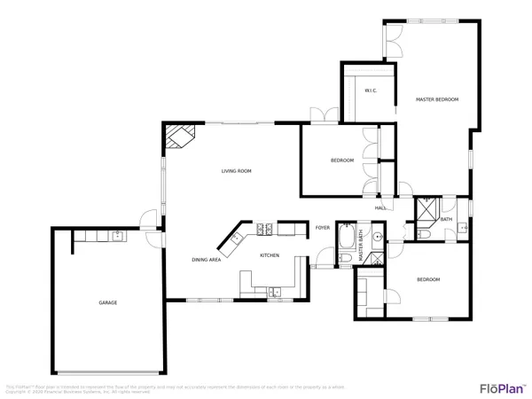 a picture of a floor plan