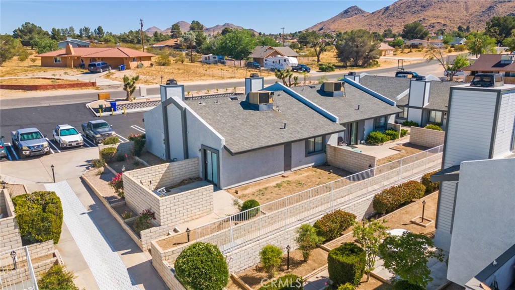 19087 Allegheny Road Apple Valley, CA 92307 - Photo 10 of 47 an aerial view of a house with outdoor space