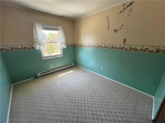 a view of a room with window