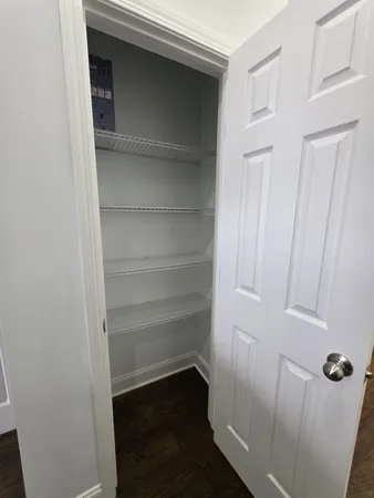 a view of walk in closet