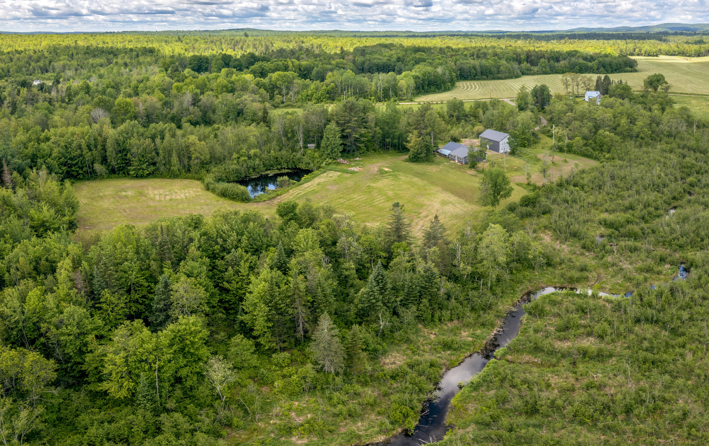 413 B Bacon Road Charleston, ME 04422 - Photo 11 of 39 Drone-11