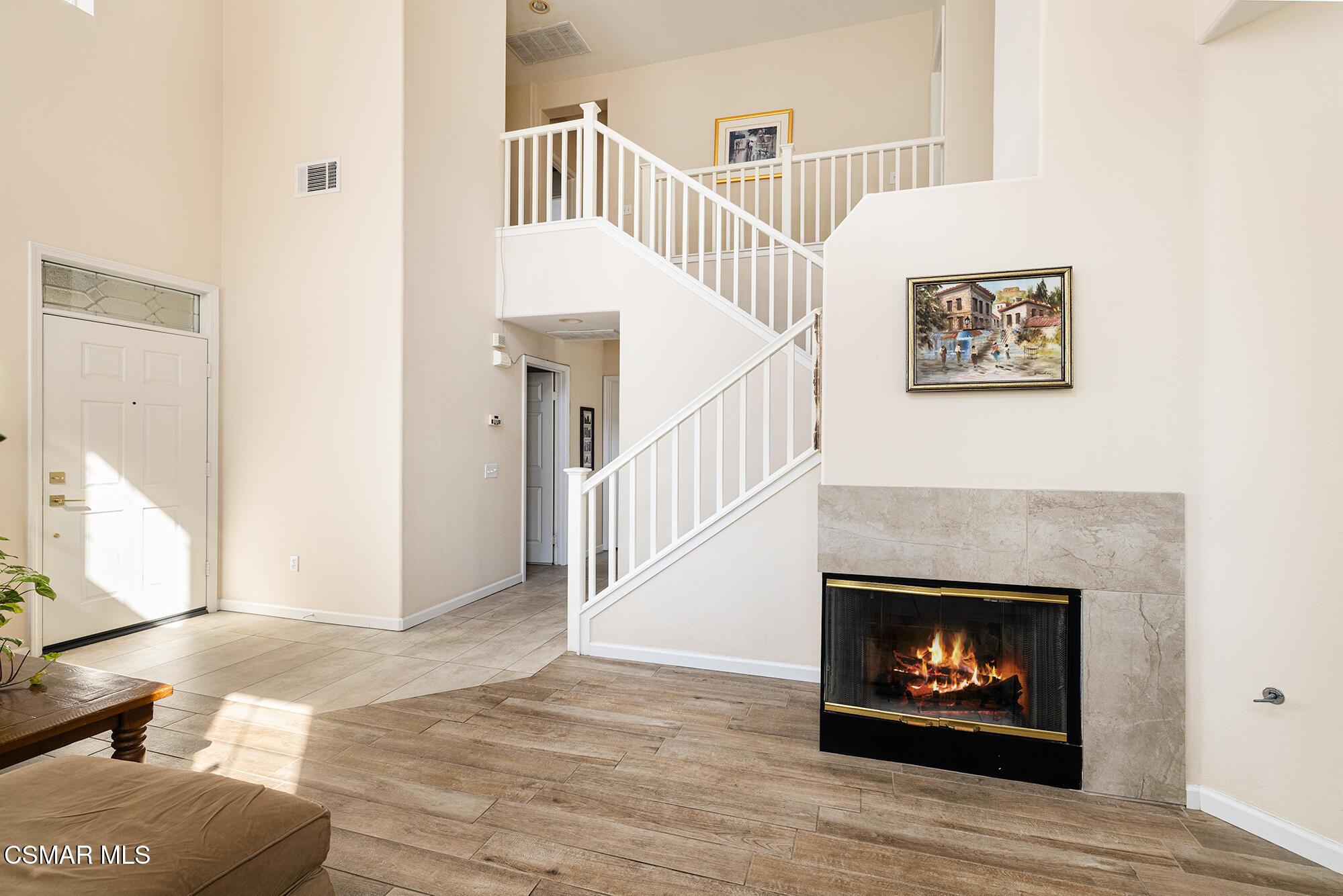 2684 Sunshine Valley Court Simi Valley, CA 93063 - Photo 23 of 38 a view of an entryway and livingroom with furniture