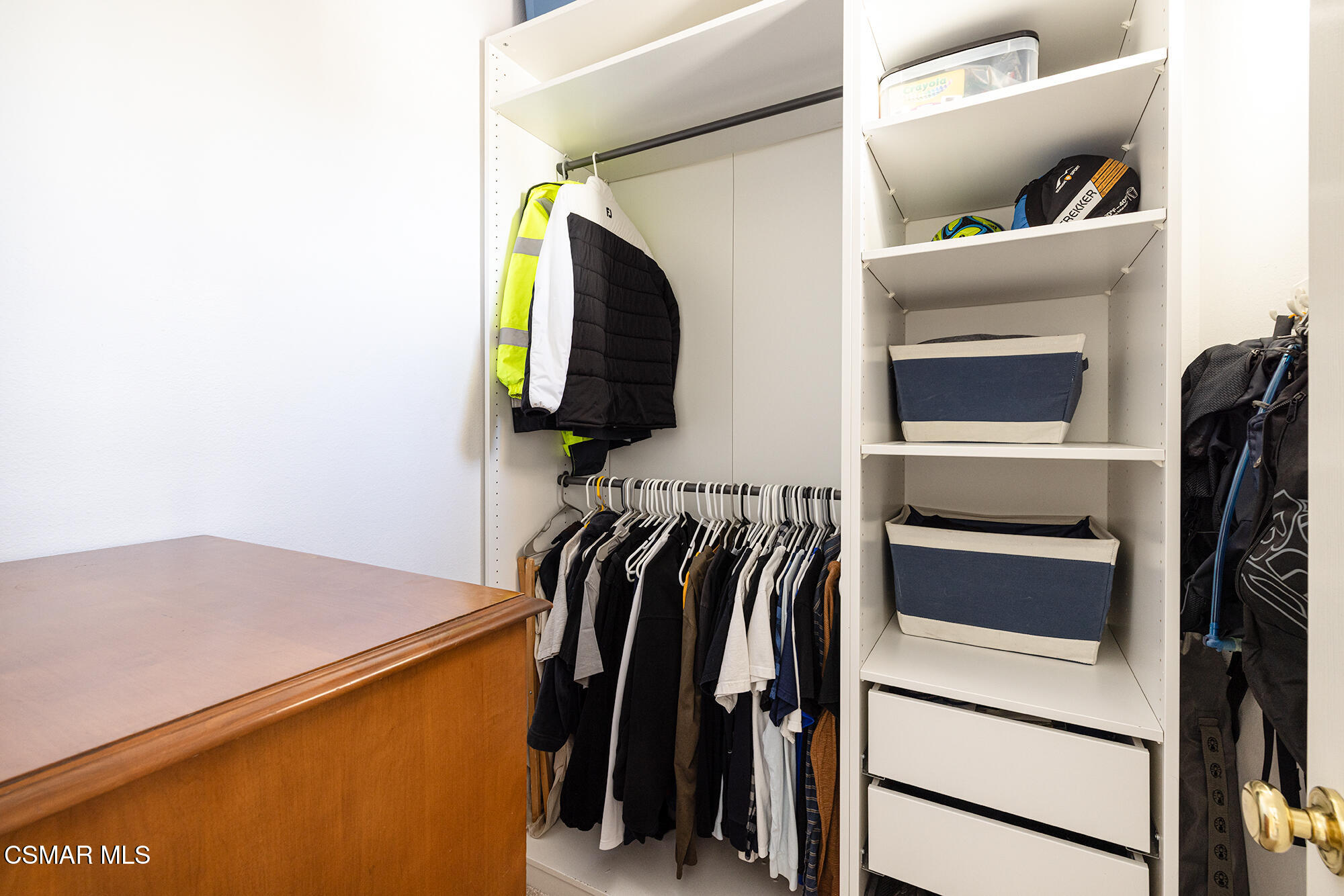 2684 Sunshine Valley Court Simi Valley, CA 93063 - Photo 33 of 38 a view of walk in closet with clothes and shoes