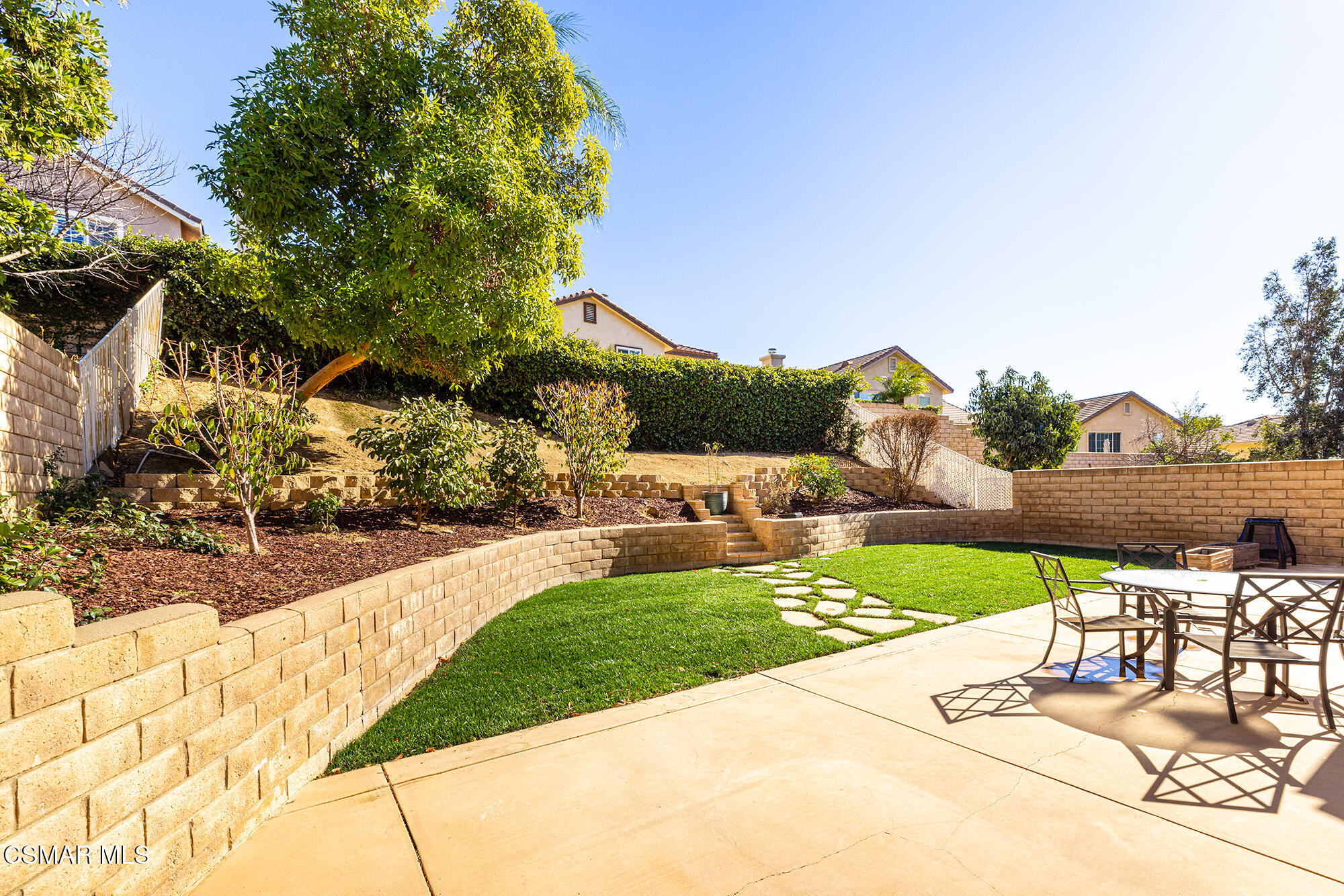 2684 Sunshine Valley Court Simi Valley, CA 93063 - Photo 38 of 38 a view of a backyard with sitting area