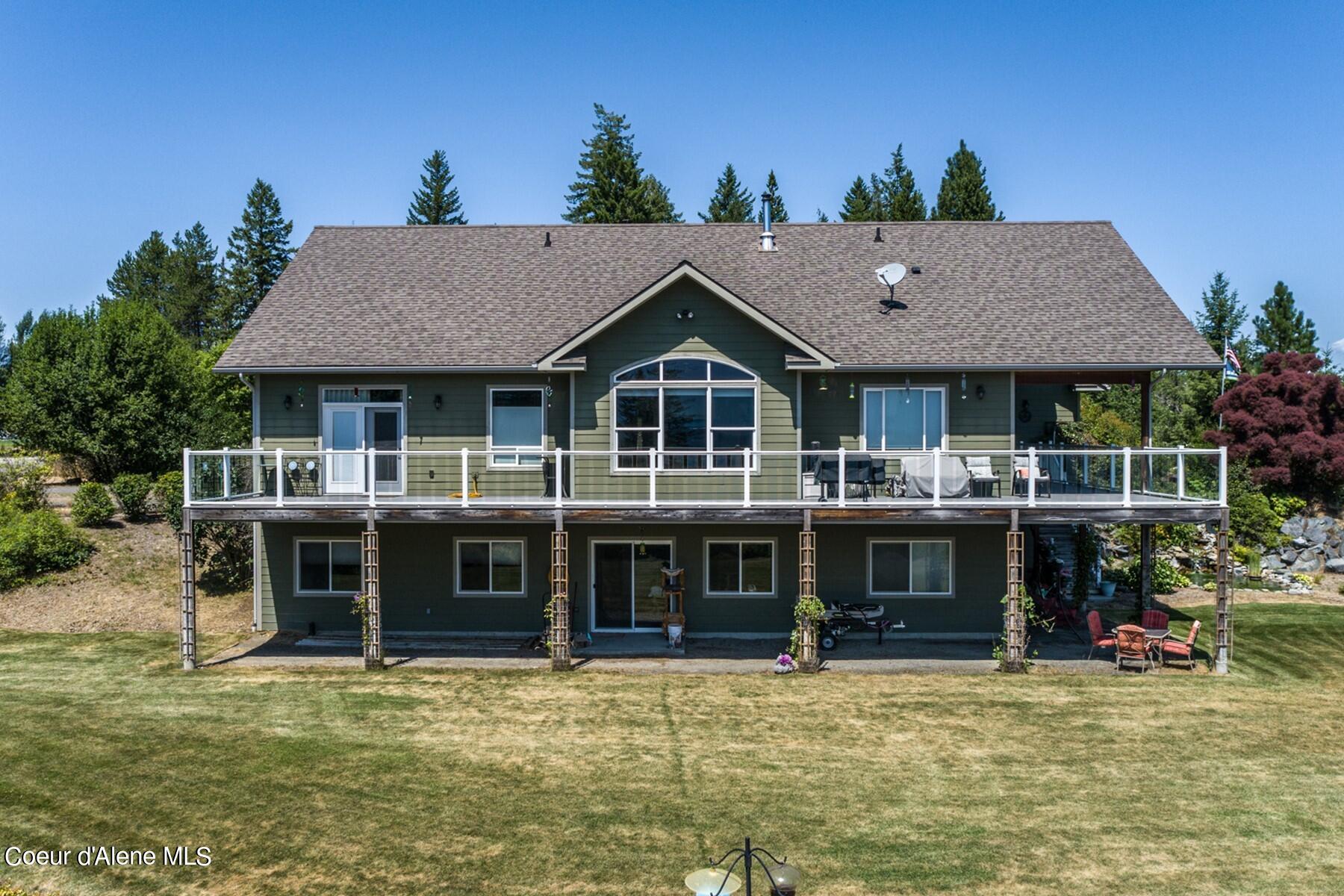 Two distinct living spaces