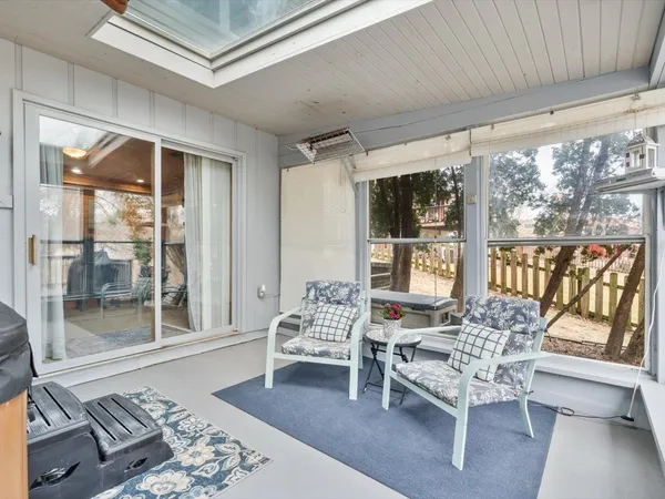 a bedroom with bed and furniture